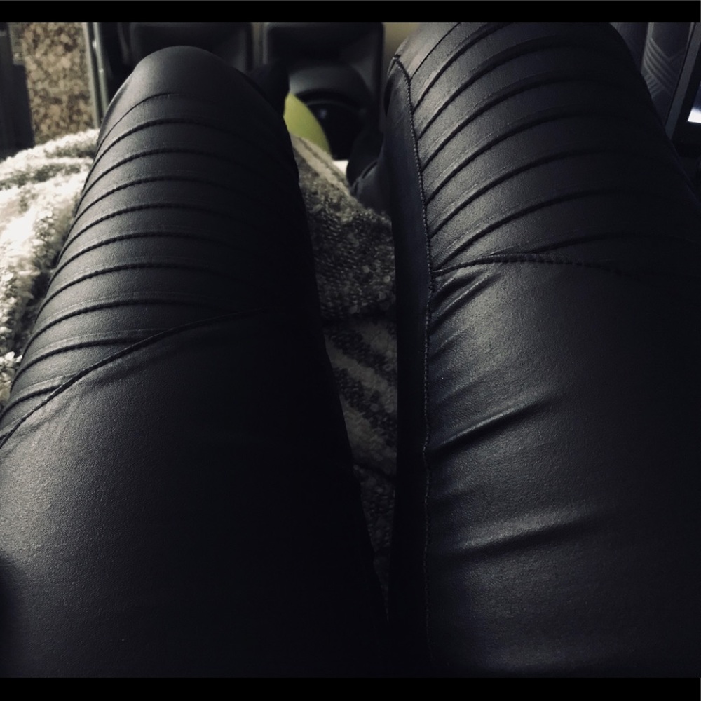 Moto pants by Only